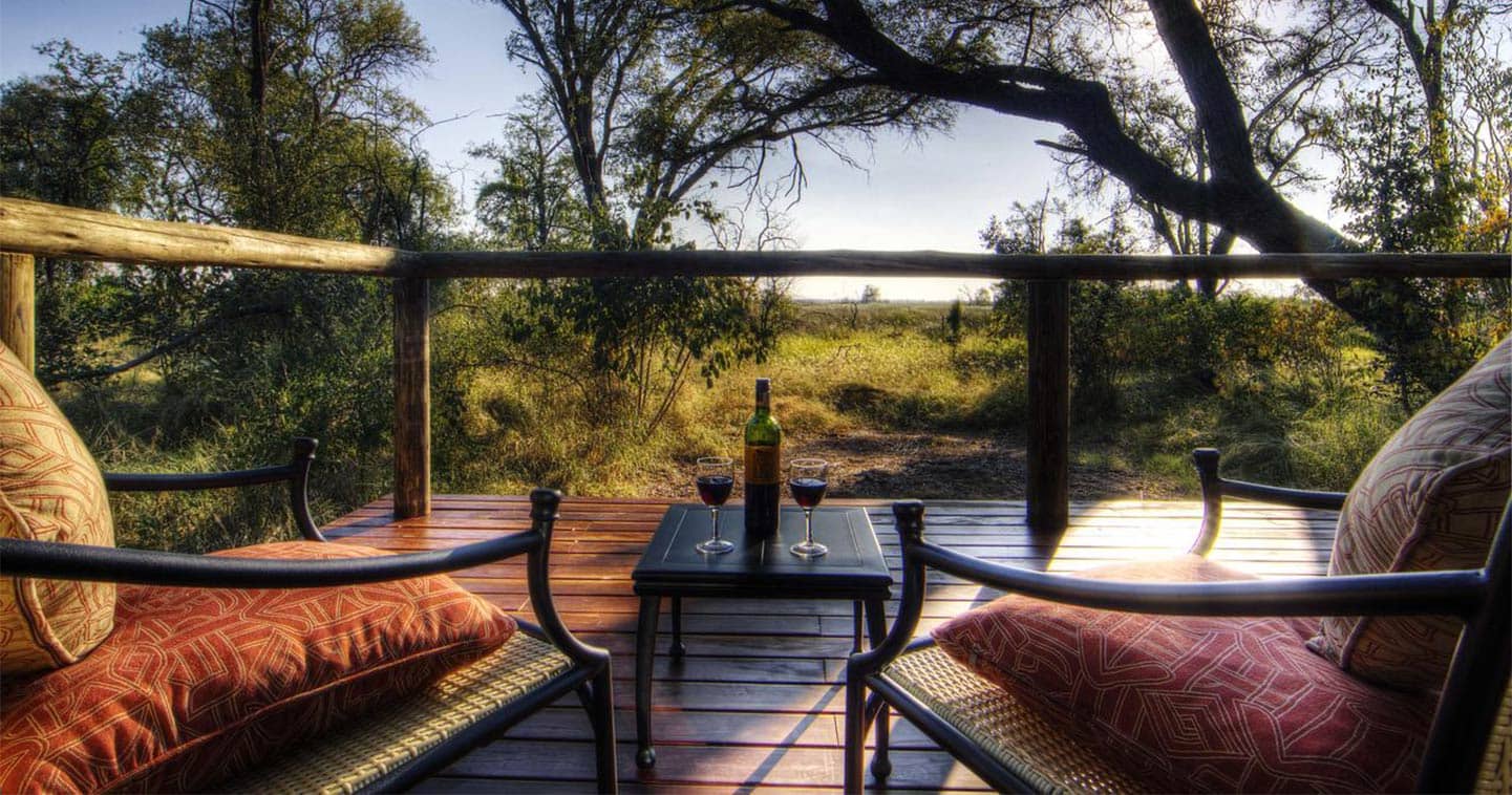 Camp Moremi in the Moremi Game Reserve - Luxury safari in ...