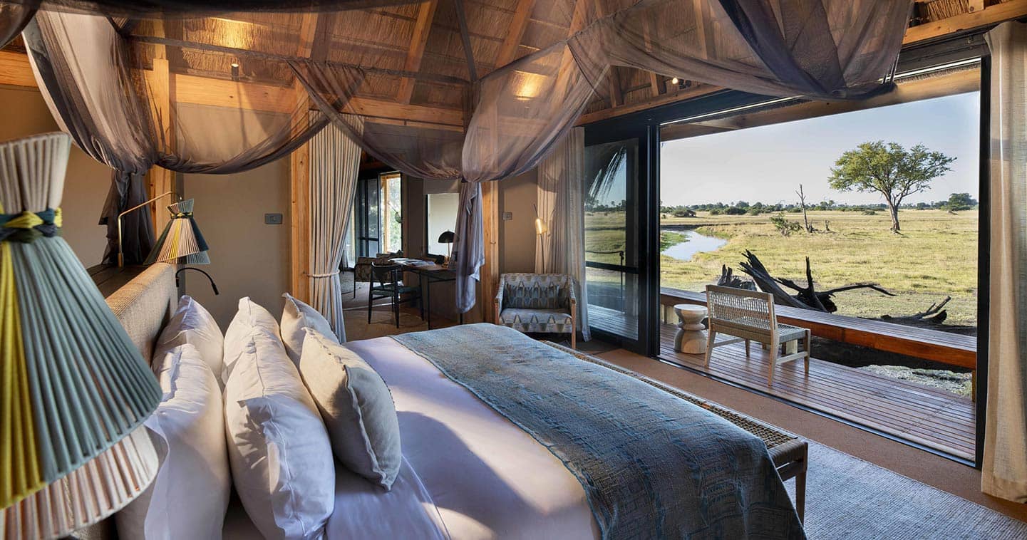 Enjoy your luxury suite at Tawana in Moremi - Botswana